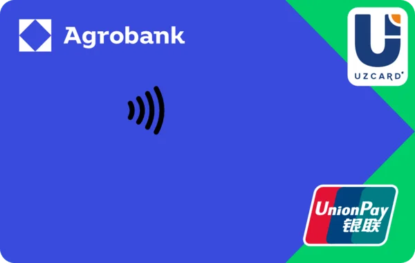Кобейджинговая карта "UnionPay-Uzcard"