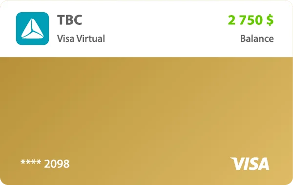 TBC Visa Virtual