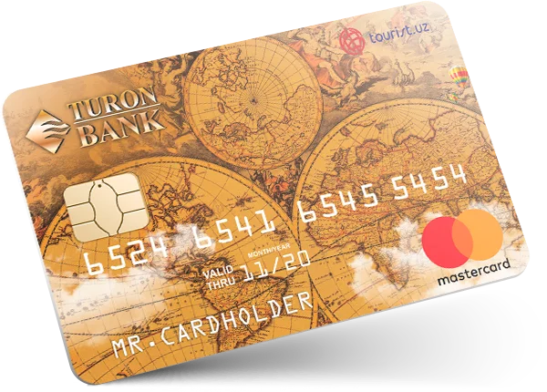 Mastercard Turist.uz кобренд картаси