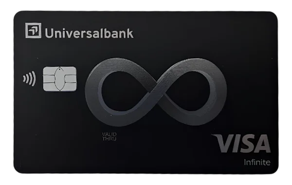 Visa Infinite — Universal bank